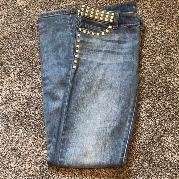 Michael Kors Studded Skinny Jean - Picture 2 of 4
